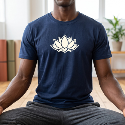 Minimalist Lotus Flower T-Shirt