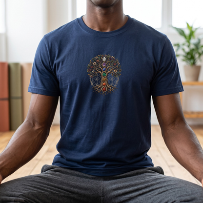 Crystal Chakra Tree of Life T-Shirt