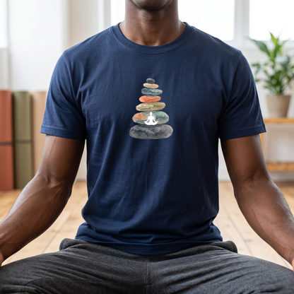 Watercolor Zen Stones T-Shirt