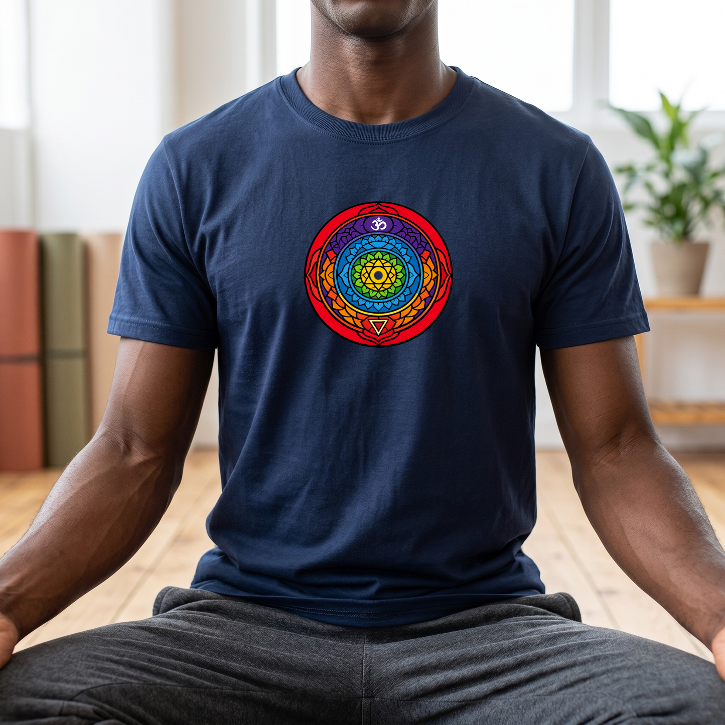 Vibrant Chakra Mandala T-Shirt