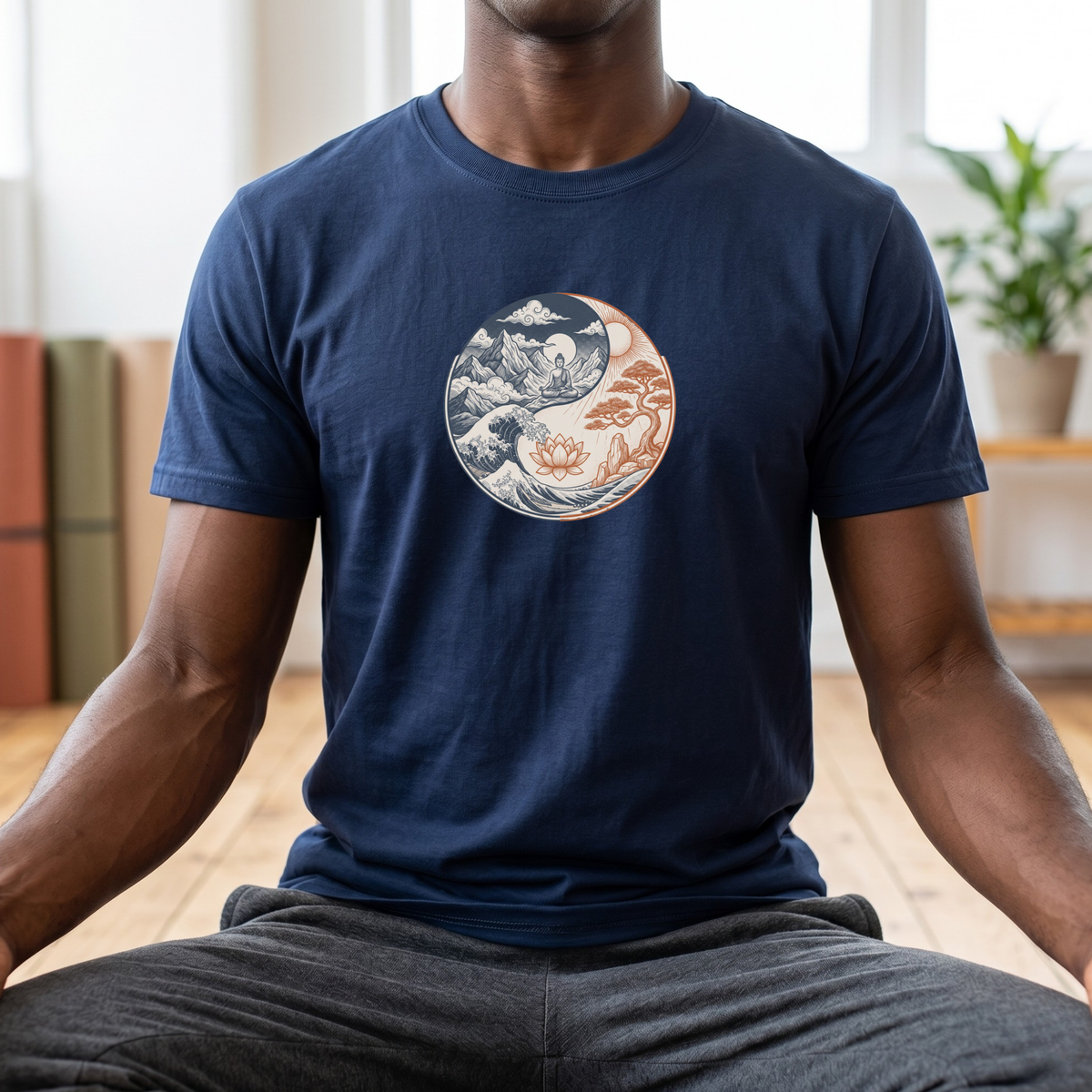 Enlightenment Nature Yin Yang T-Shirt