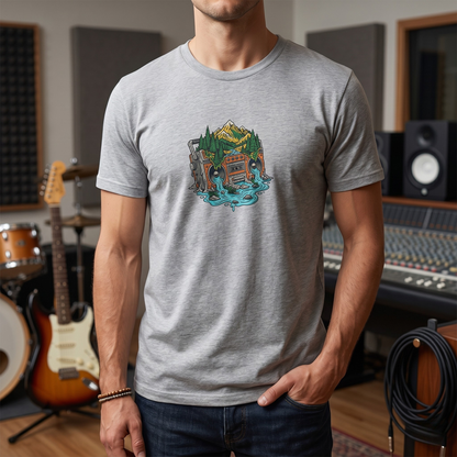 Melting Nature Boombox T-Shirt
