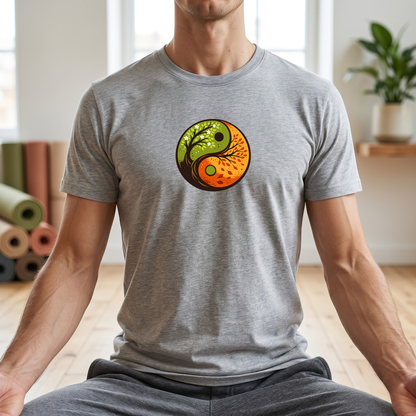 Season Trees Yin Yang T-Shirt