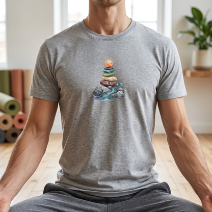 Sun & Moon Zen Stones T-Shirt