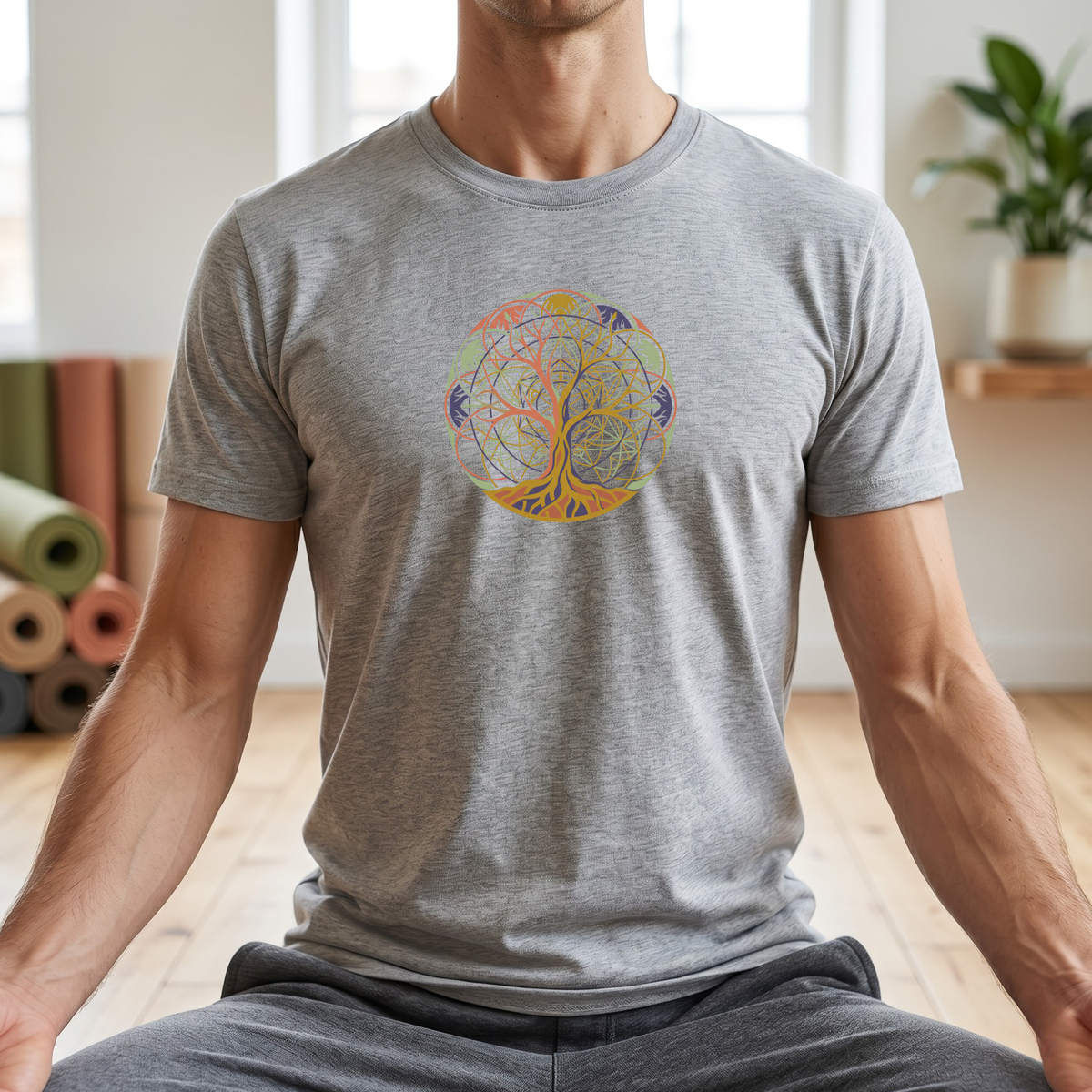 Geometric Tree of Life T-Shirt