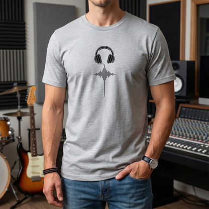 Soundwave Cable Headphones T-Shirt