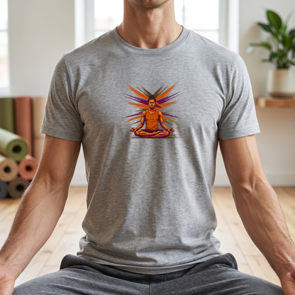 Brushstroke Zen Meditation T-Shirt