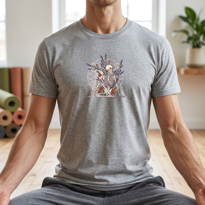 Botanical Wildflower Skeleton T-Shirt