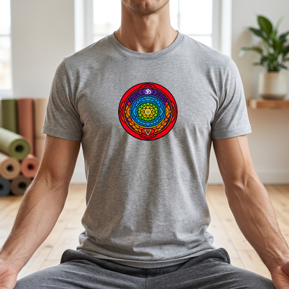 Vibrant Chakra Mandala T-Shirt