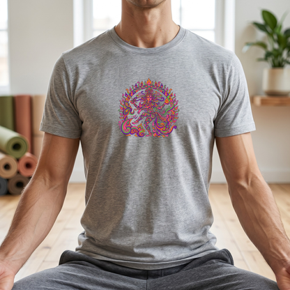 Psychedelic Fire Goddess T-Shirt