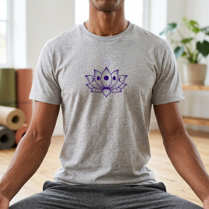 Moon Phase Lotus Flower T-Shirt