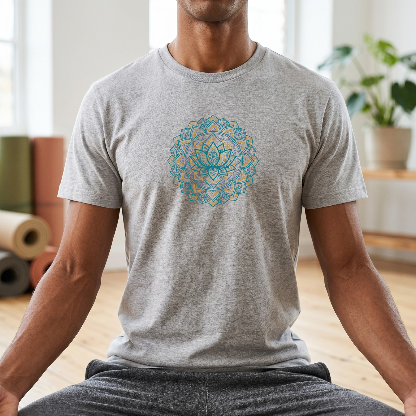 Lotus Flower Mandala T-Shirt