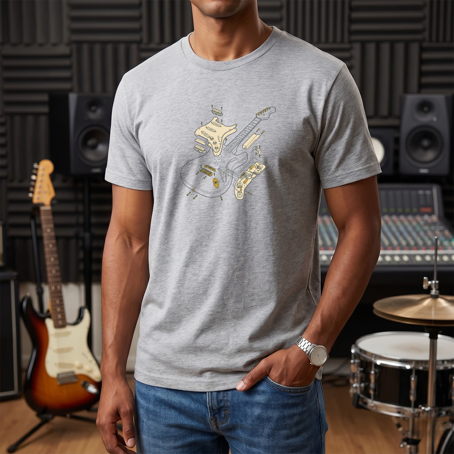 Strat Anatomy T-Shirt