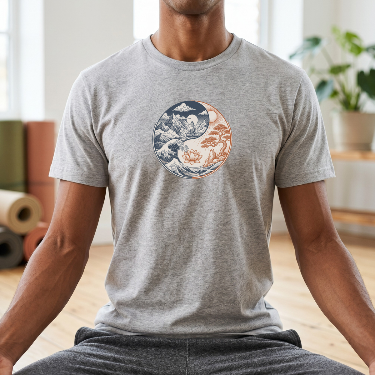 Enlightenment Nature Yin Yang T-Shirt
