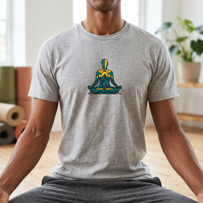 Polygon Lotus Pose T-Shirt