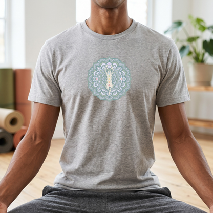 Chakra Cat Mandala T-Shirt