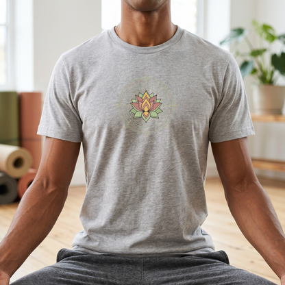 Geometric Lotus Flower T-Shirt