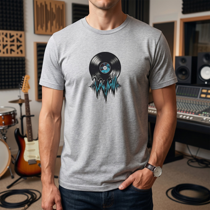 Melting Sound Vinyl T-Shirt