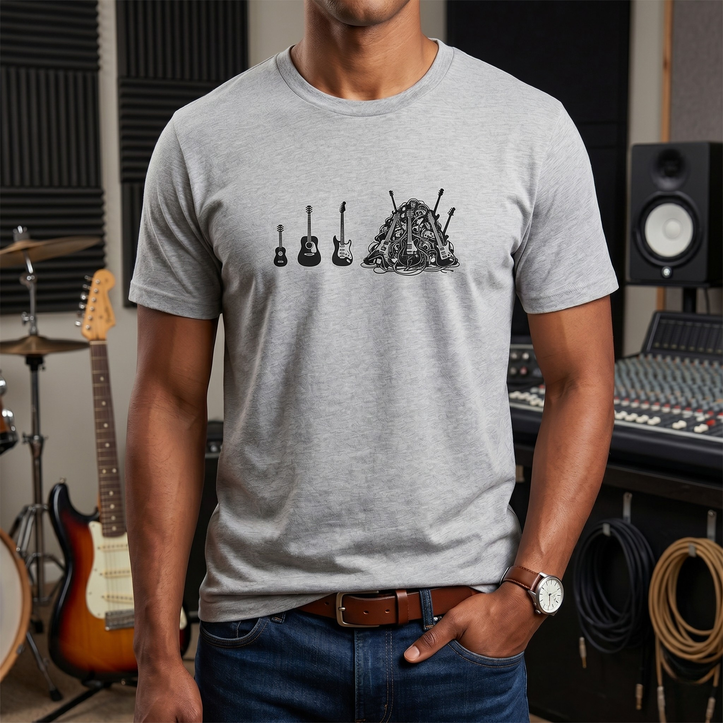 Guitarist Evolution T-Shirt