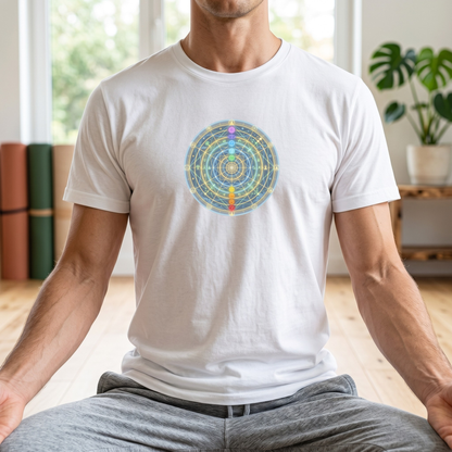Glowing Chakra Mandala T-Shirt