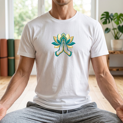 Lotus Flower and Hands T-Shirt