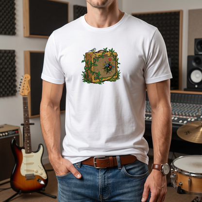 Bird and Flowers Amp T-Shirt