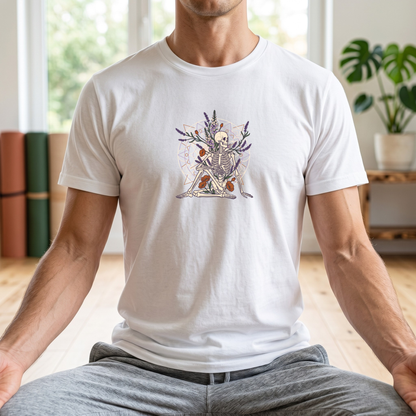 Botanical Wildflower Skeleton T-Shirt