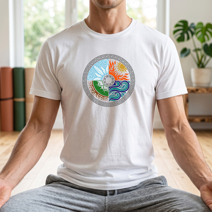 Four Elements Mandala T-Shirt