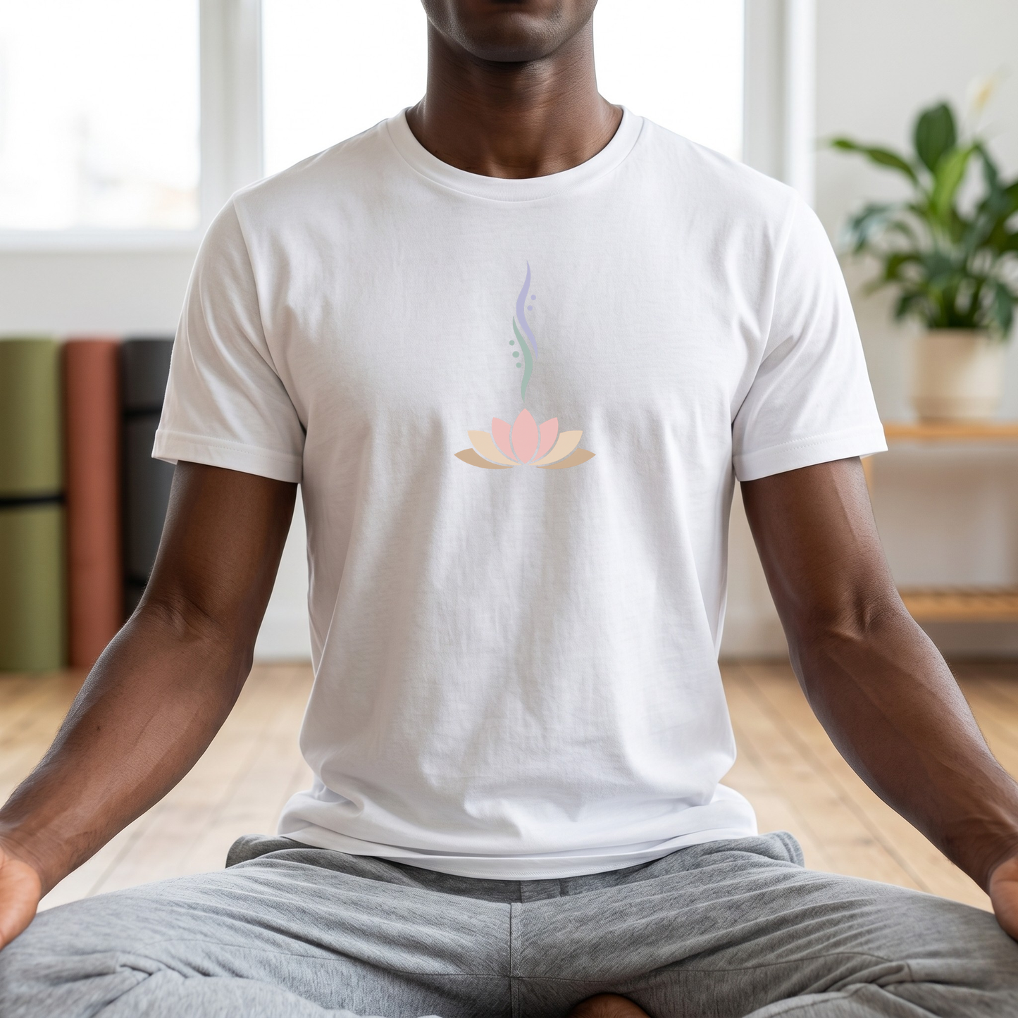 Soft Energy Lotus Flower T-Shirt