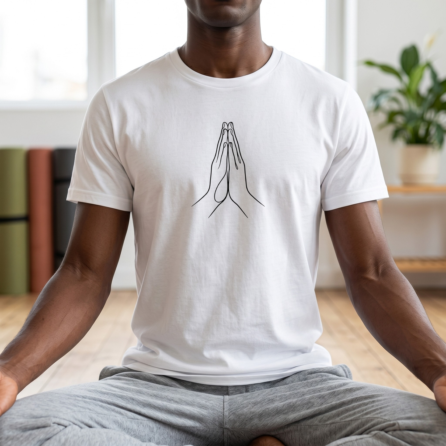 Line Art Hands T-Shirt