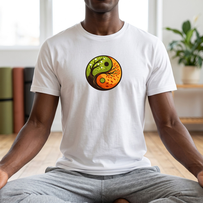 Season Trees Yin Yang T-Shirt