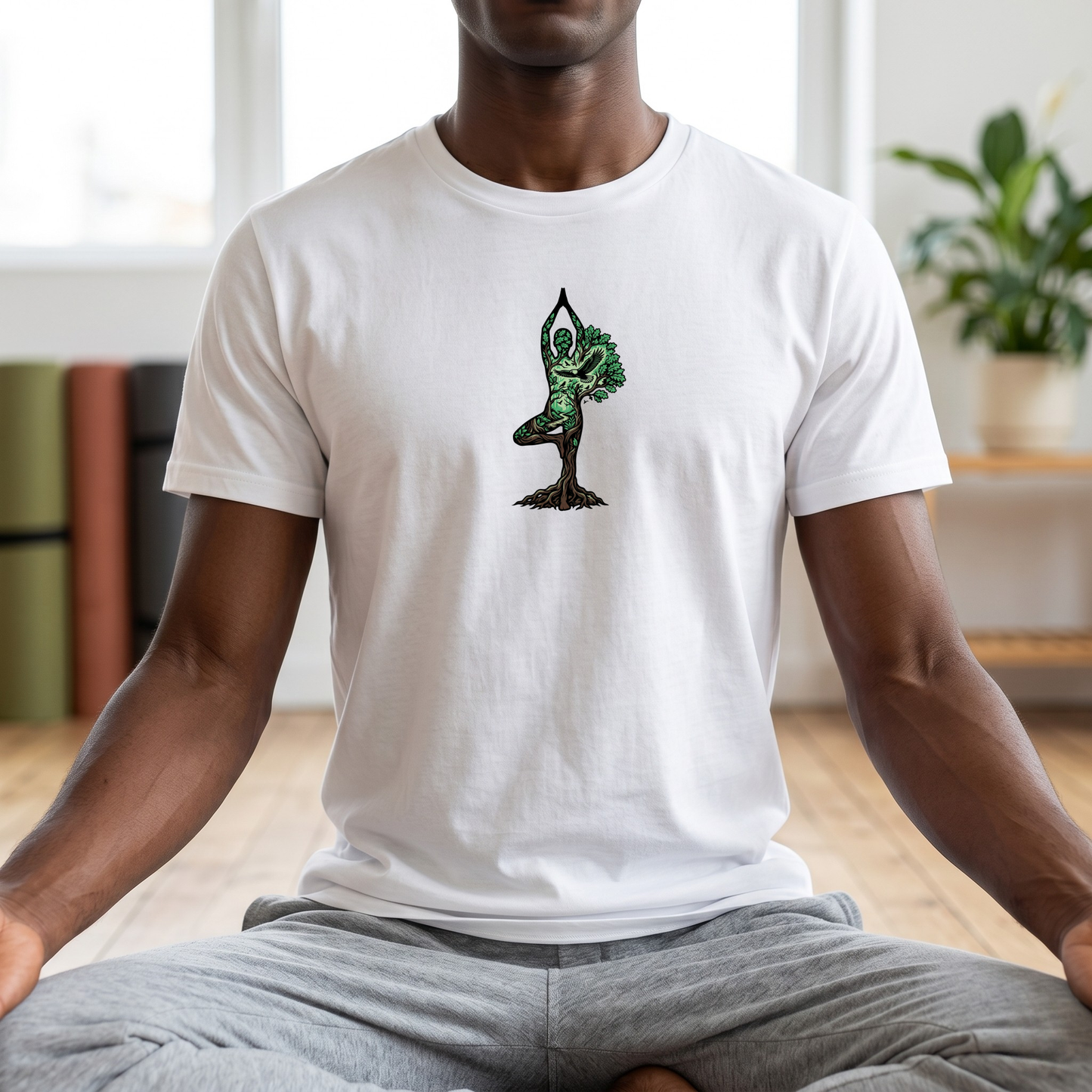 Nature Tree Pose T-Shirt