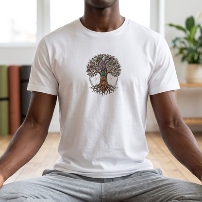 Crystal Chakra Tree of Life T-Shirt