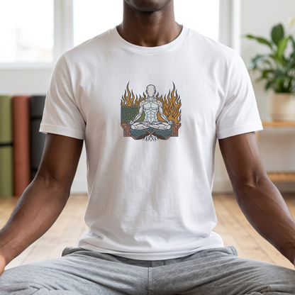 Polygon Four Elements Lotus Pose T-Shirt