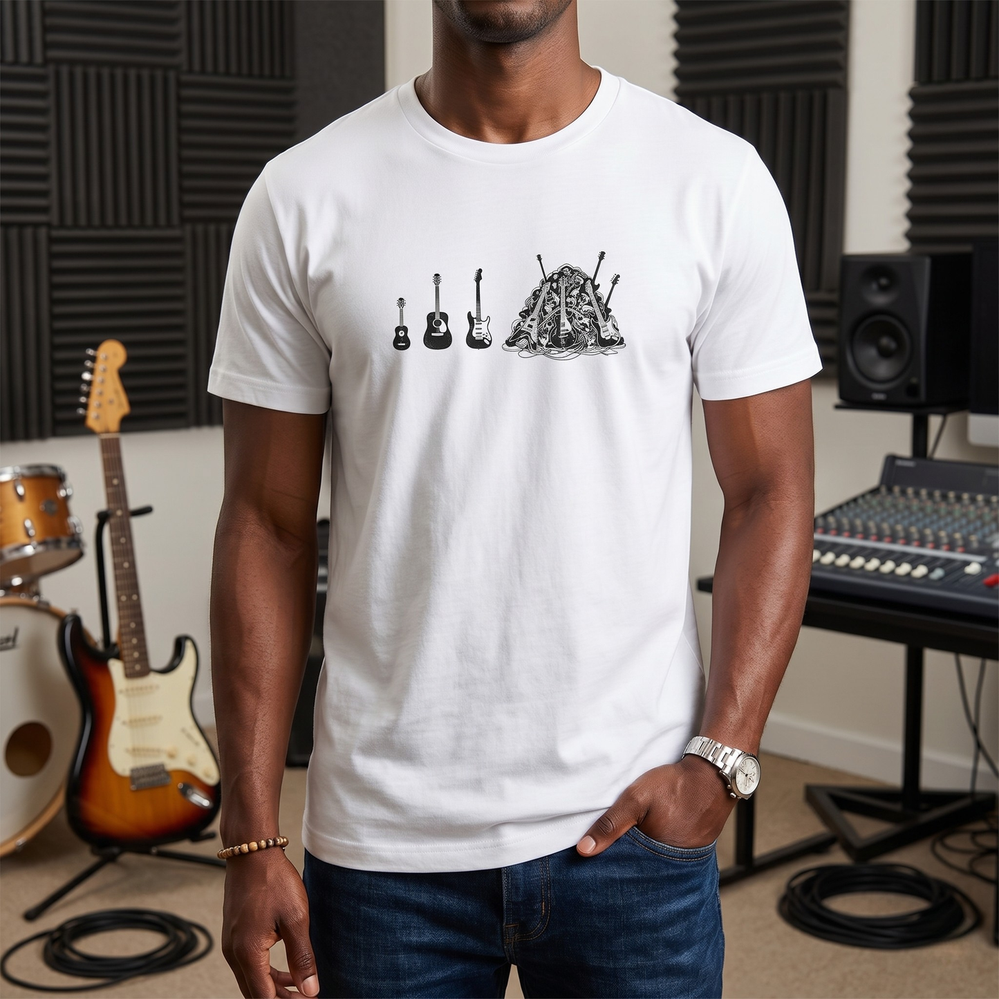Guitarist Evolution T-Shirt