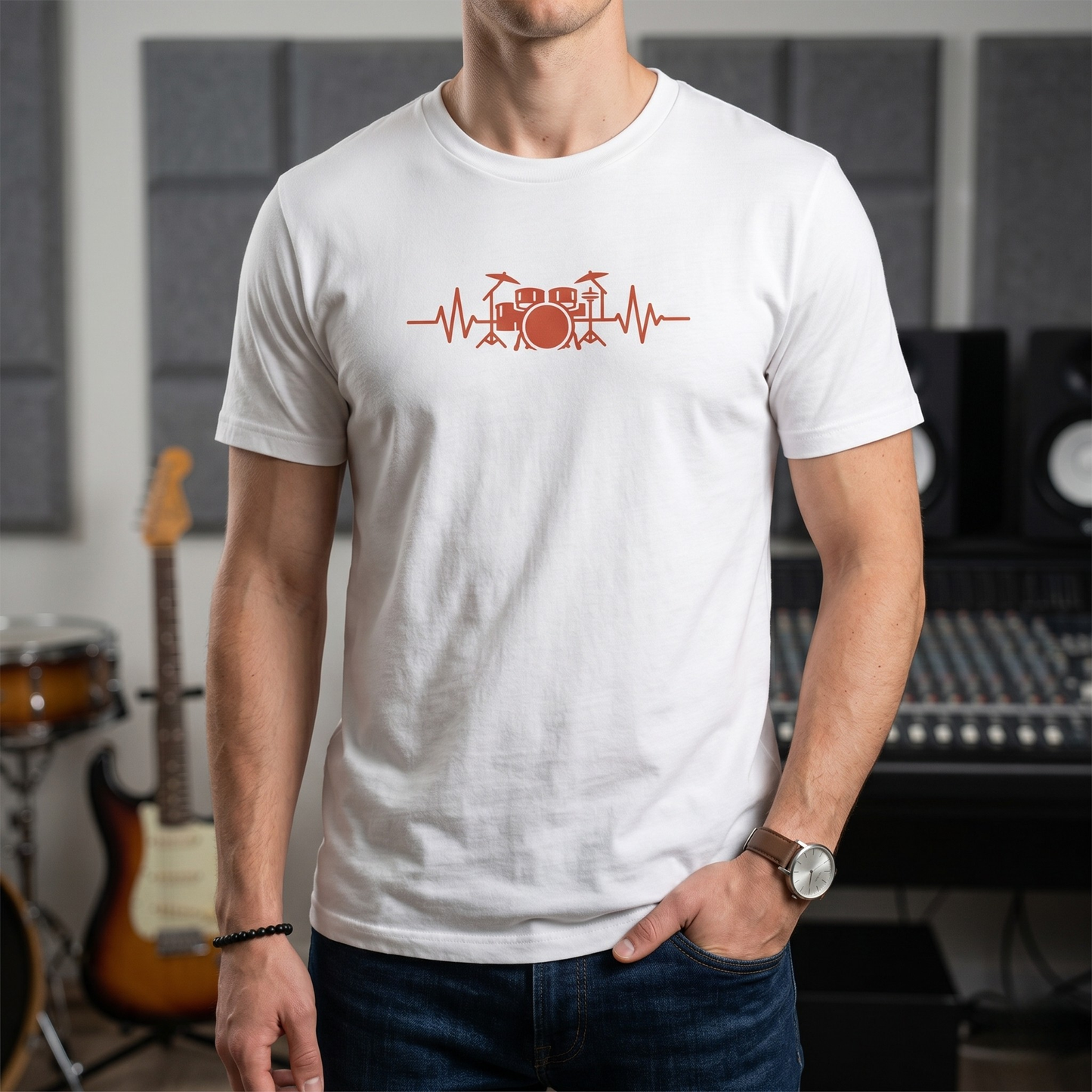 Heartbeat Drums T-Shirt