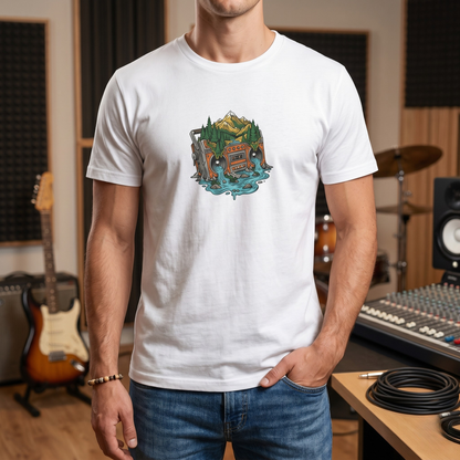 Melting Nature Boombox T-Shirt