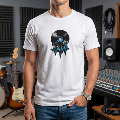 Melting Sound Vinyl T-Shirt