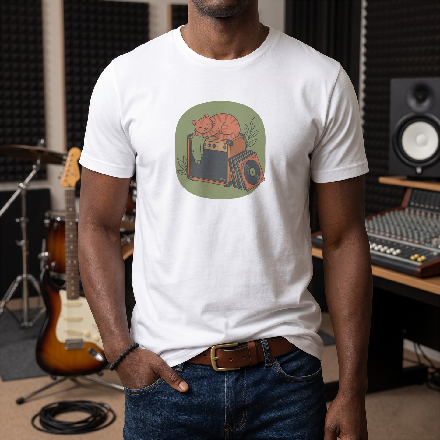 Cat & Amp T-Shirt