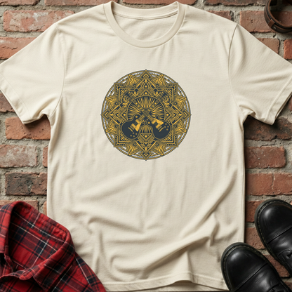 Electric Guitar Music Mandala T-Shirt