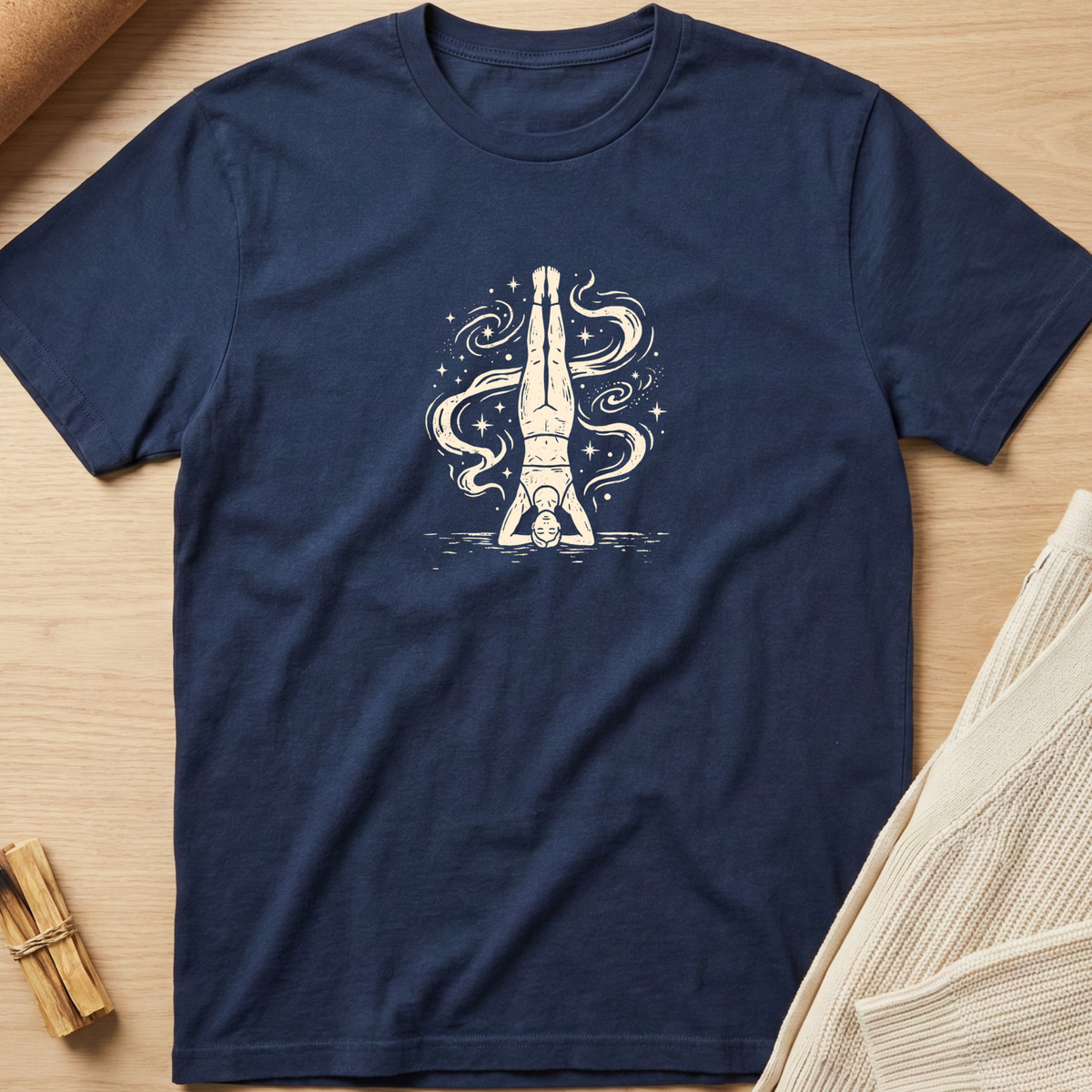 Cosmic Flow Headstand T-Shirt