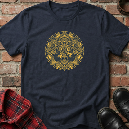 Electric Guitar Music Mandala T-Shirt