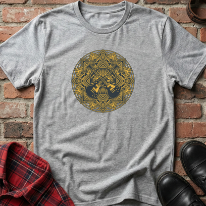 Electric Guitar Music Mandala T-Shirt