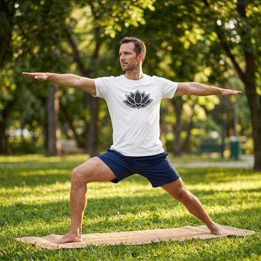 Minimalist Lotus Flower T-Shirt